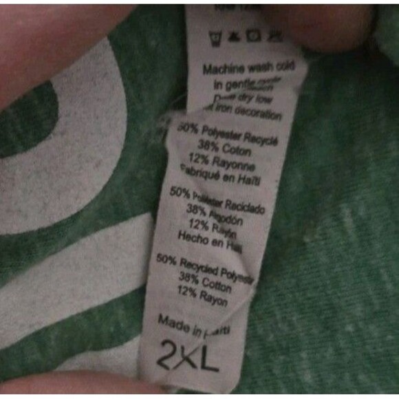 Deep Eddy Vodka Day Drink T-shirt Mens Size 2X XXL Light Green Soft Threadfast - Picture 6 of 10